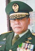 Former General Endriartono Sutarto
