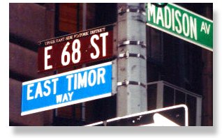 East Timor Way, NYC