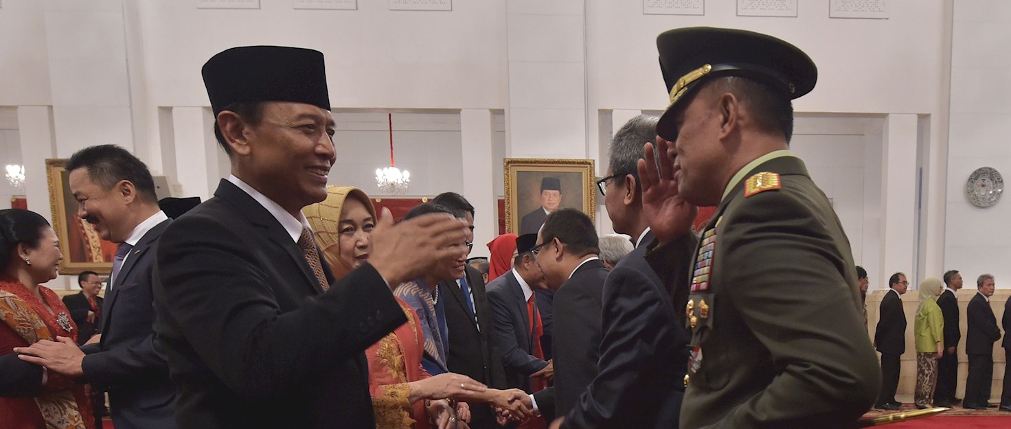 Wiranto with Jokowi July 2016